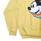 Mens Yellow Disney Mickey Mouse Crewneck Jumper