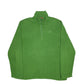 Mens Green The North Face  Quarter Zip Jumper