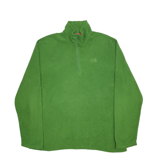 Mens Green The North Face  Quarter Zip Jumper