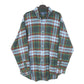 Mens Green Ralph Lauren Flannel Overshirt Shacket Long Sleeve Shirt