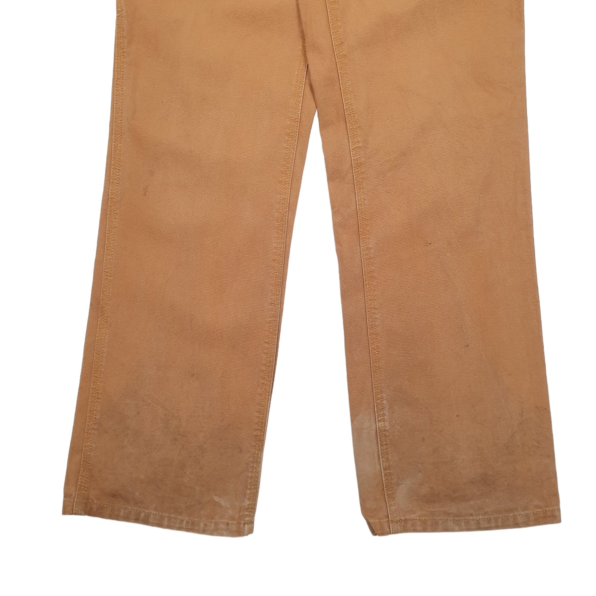 Womens Tan Carhartt  Carpenter Trousers