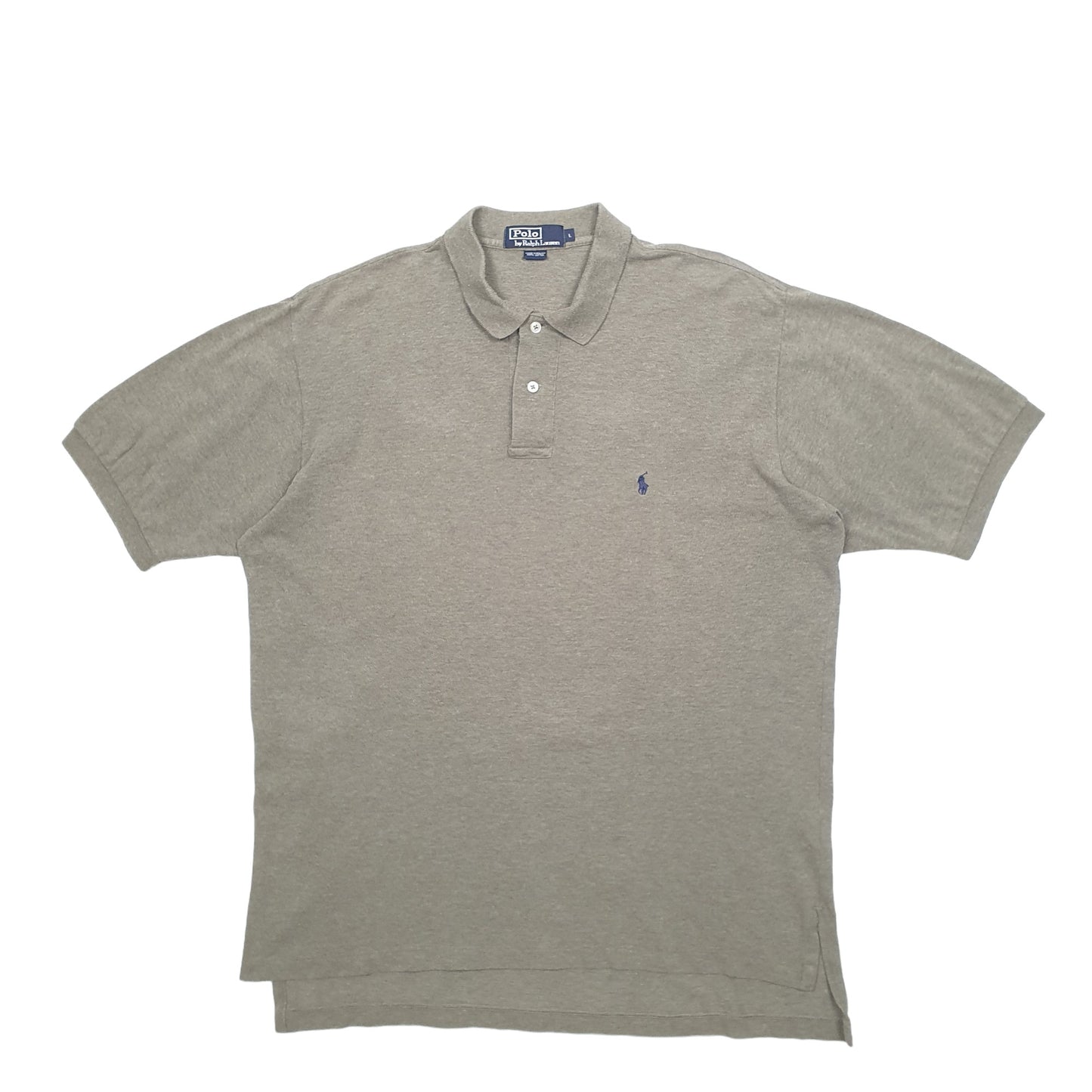Mens Khaki Polo Ralph Lauren  Short Sleeve Polo Shirt