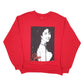 Mens Red Official Selena Merchandise Singer Pop Star 90s Crewneck Jumper
