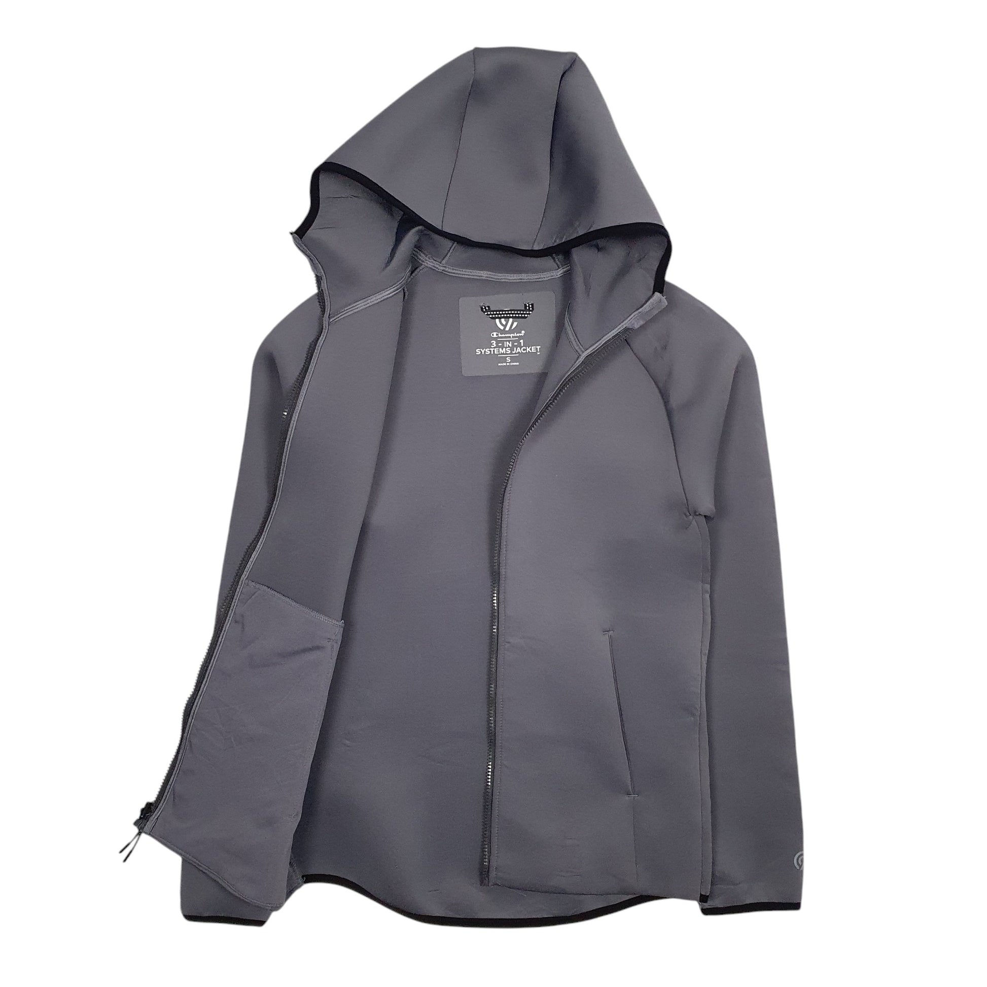 Mens Grey Champion   Coat