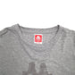 Mens Grey Kappa Spellout Short Sleeve T Shirt