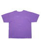 Mens Purple Adidas Spellout Short Sleeve T Shirt