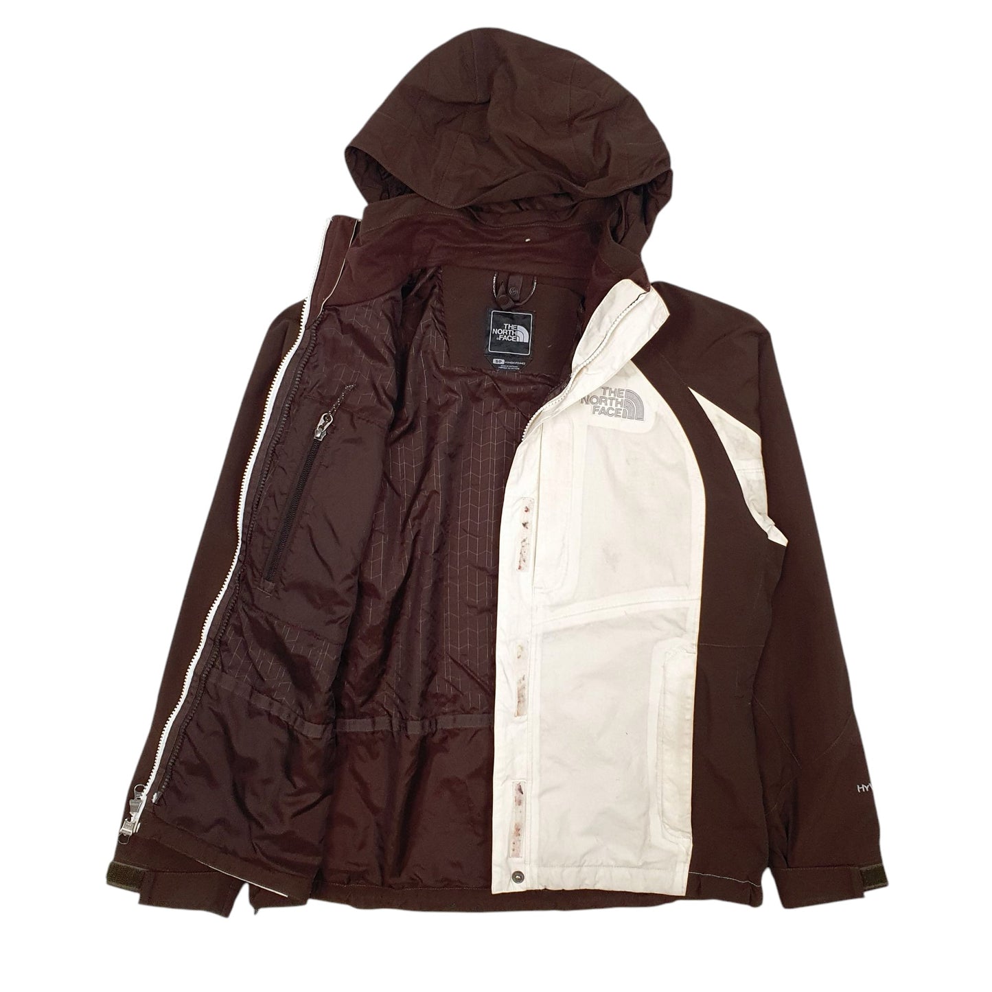 Womens White The North Face   Coat
