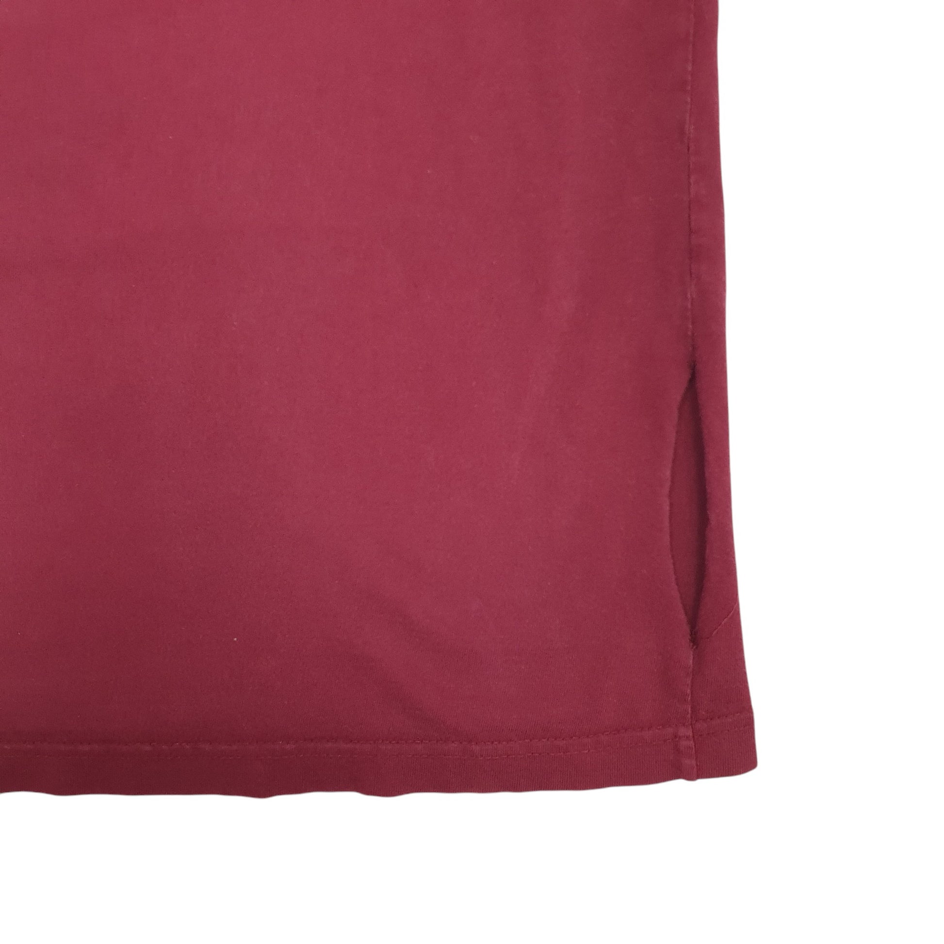 Mens Burgundy Dickies Pocket Short Sleeve T Shirt