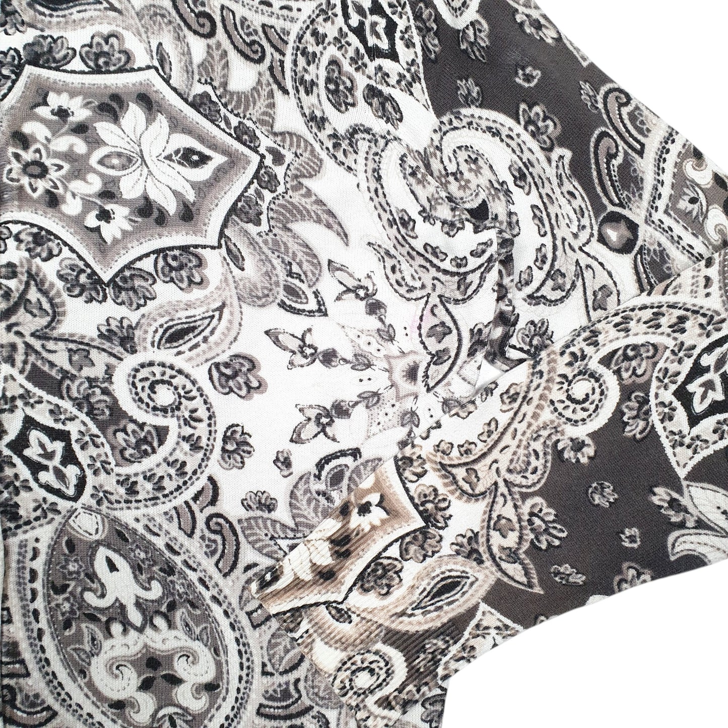 Womens Cream Croft & Barrow Floral Patterned Cardigan Jumper