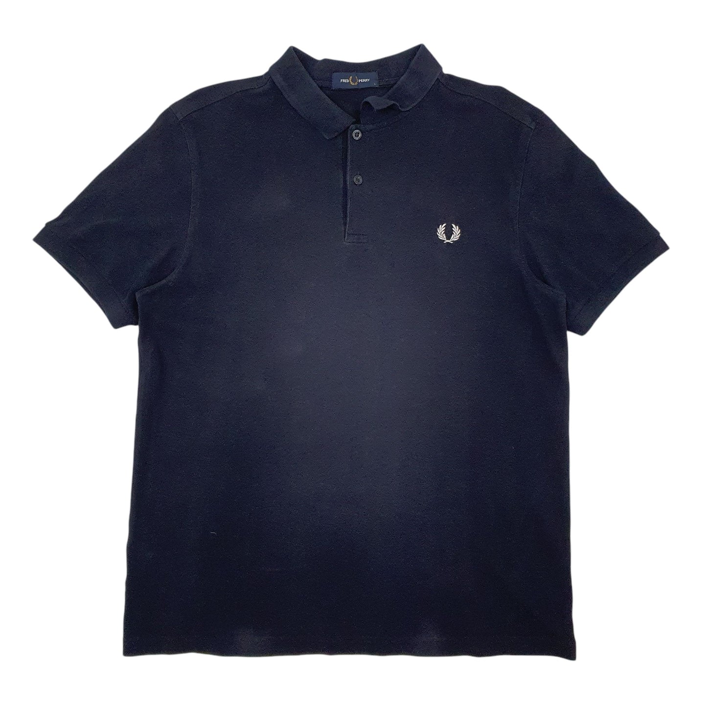 Mens Navy Fred Perry  Short Sleeve Polo Shirt