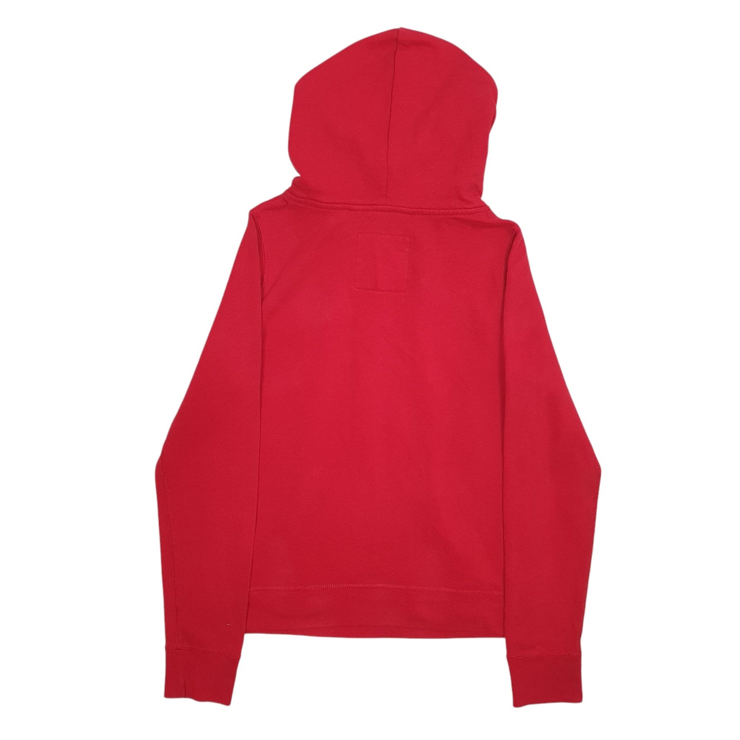 Womens Red Hollister Spellout Hoodie Jumper