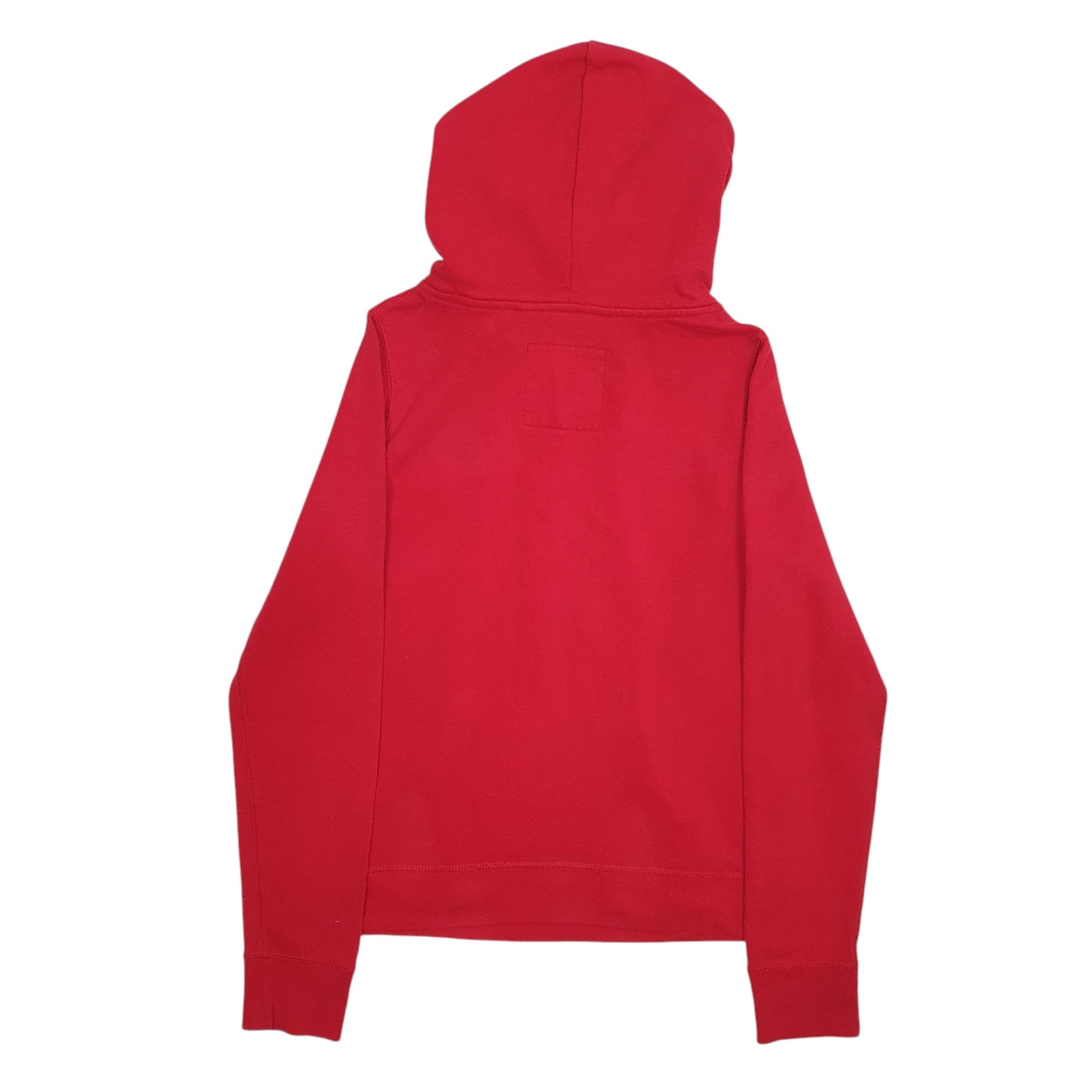 Womens Red Hollister Spellout Hoodie Jumper