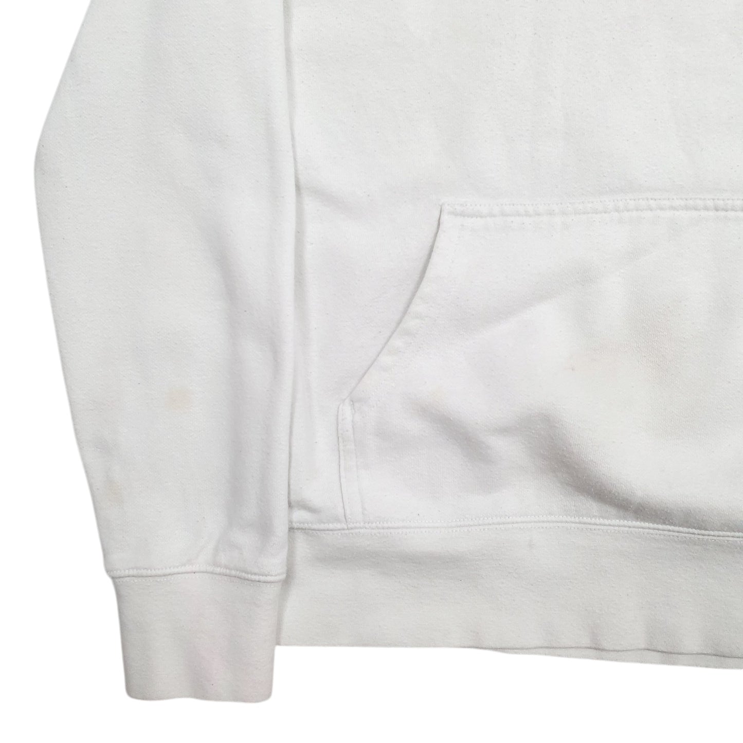 Womens White The North Face Spellout Hoodie Jumper