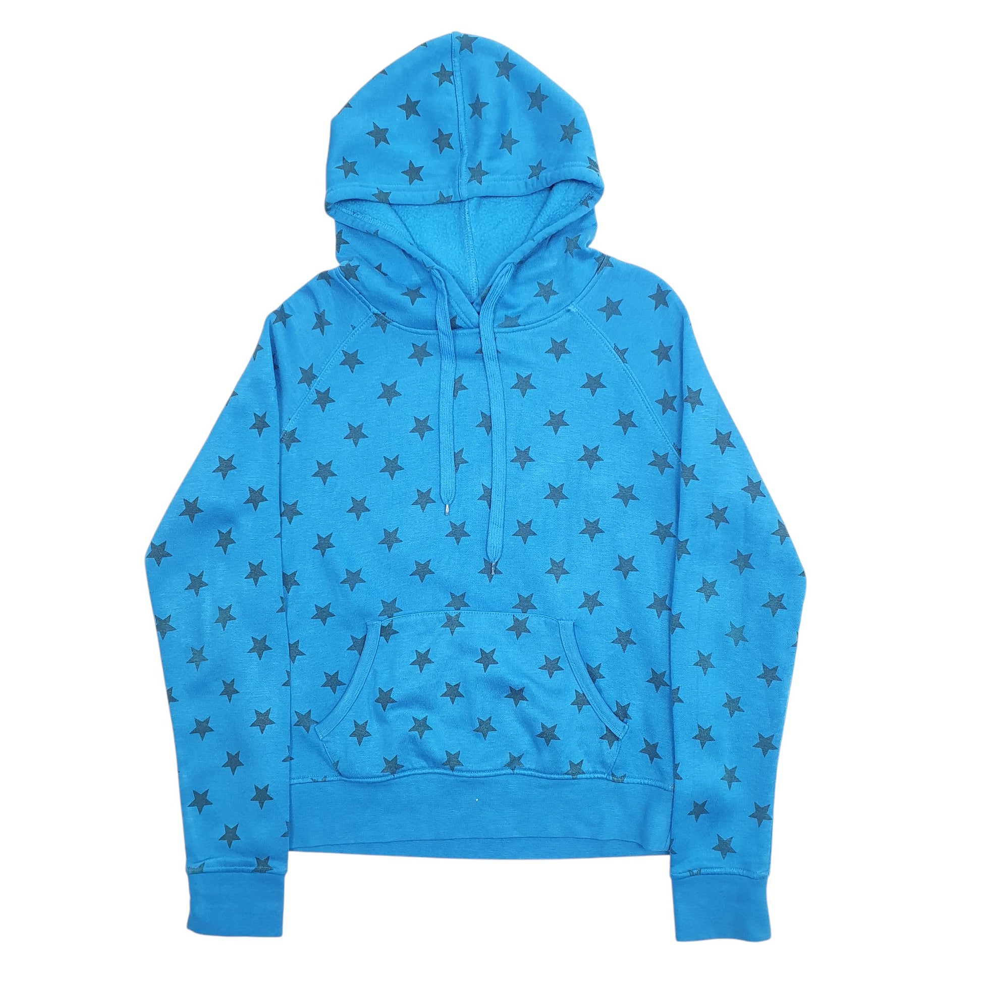 Womens Blue SWS Stars Hoodie Jumper