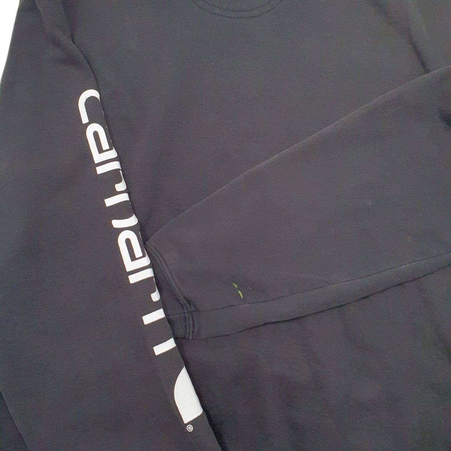 Mens Black Carhartt  Hoodie Jumper