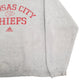Mens Grey Adidas Kansas City Chiefs Football Crewneck Jumper