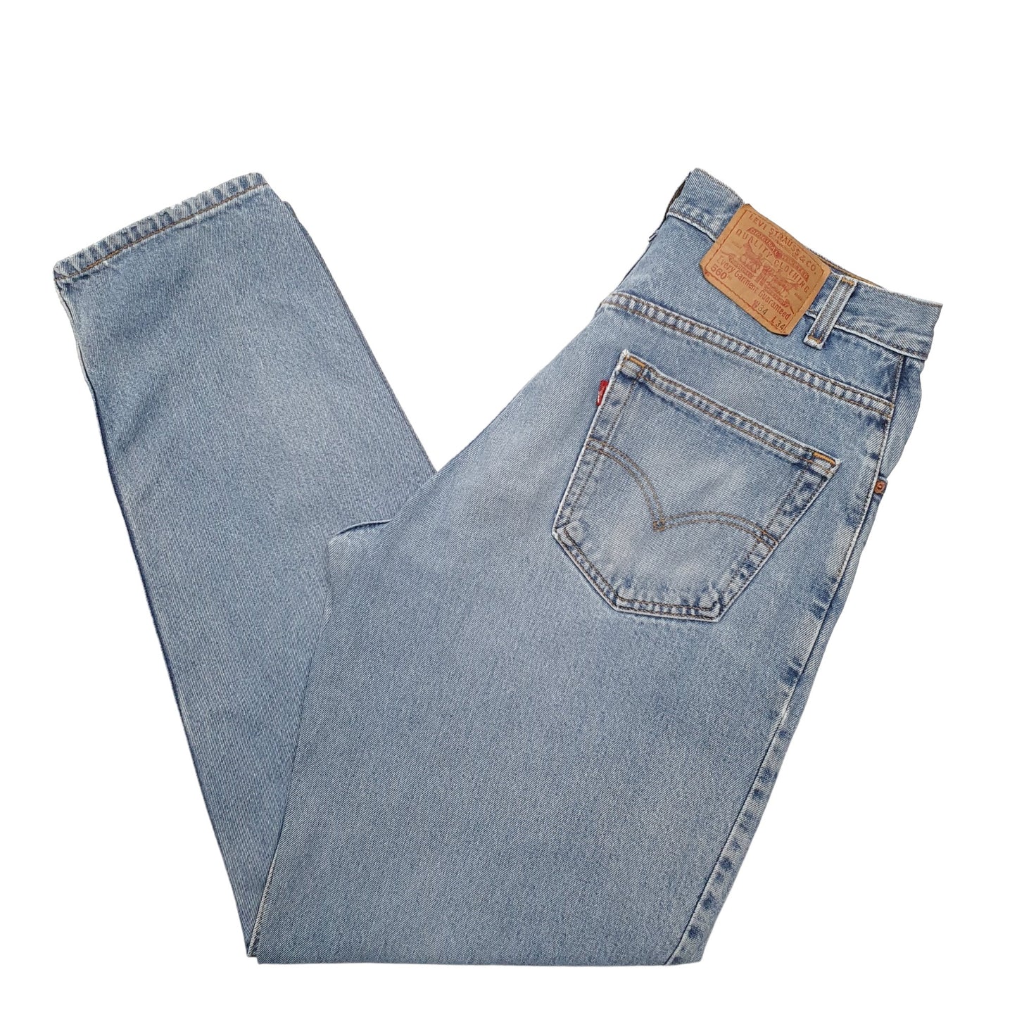 Mens Blue Levis  560 JeansW34 L34