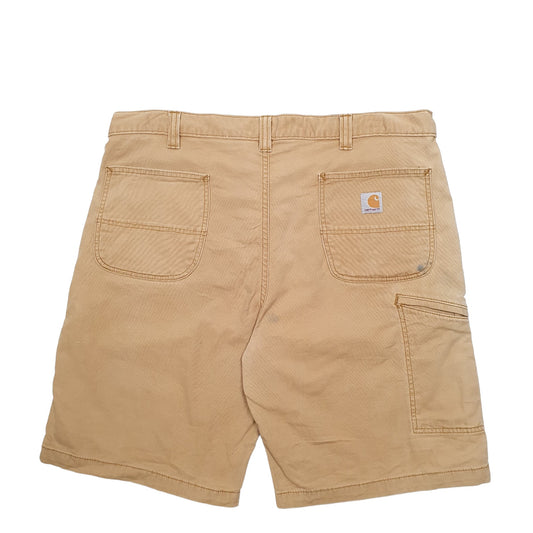 Mens Tan Carhartt Workwear Carpenter Shorts