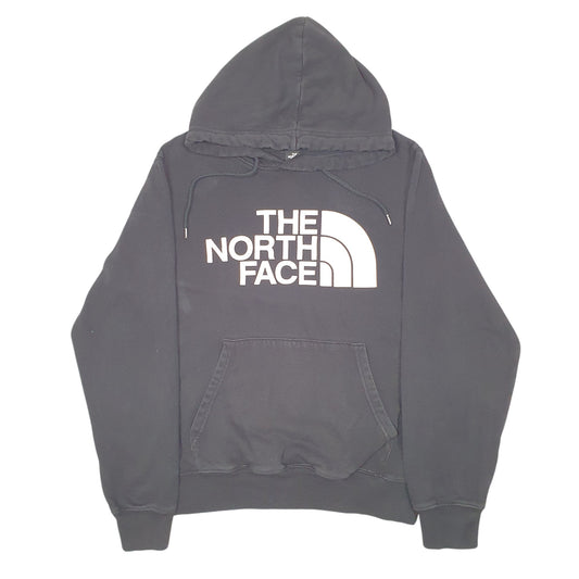 Mens Black The North Face Spellout Hoodie Jumper