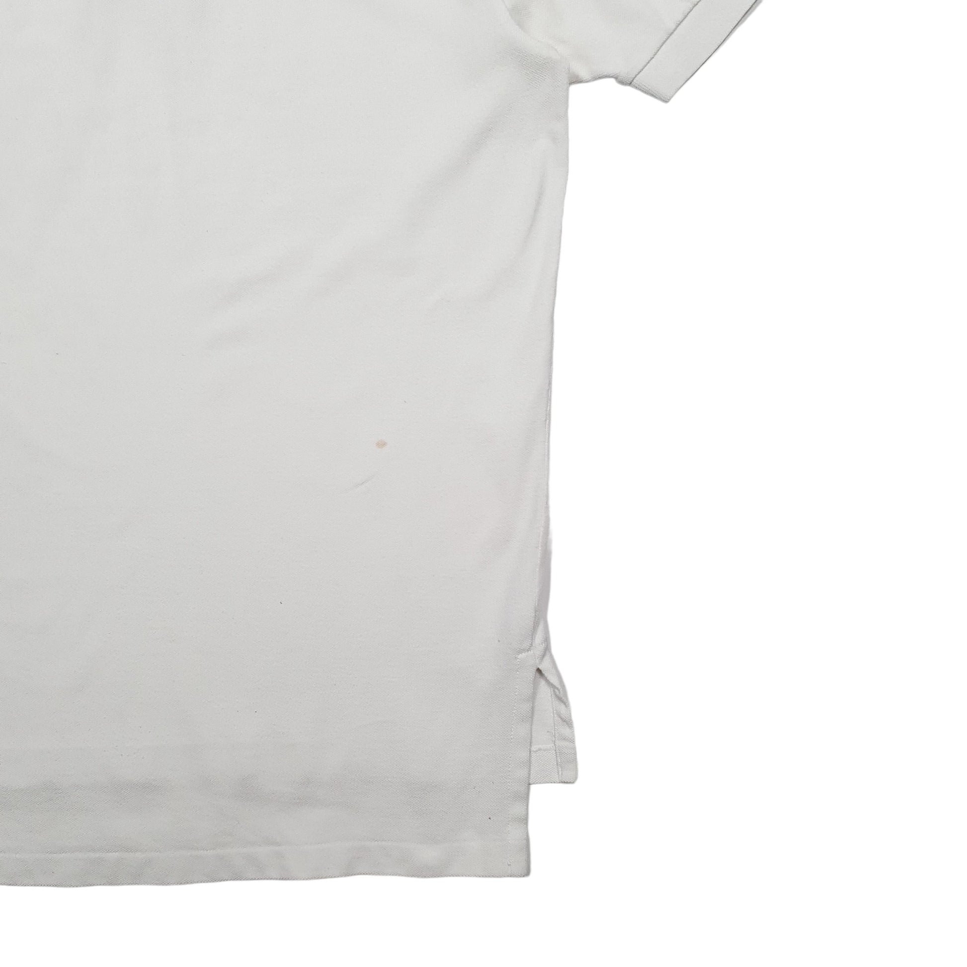 Mens White Polo Ralph Lauren  Short Sleeve Polo Shirt