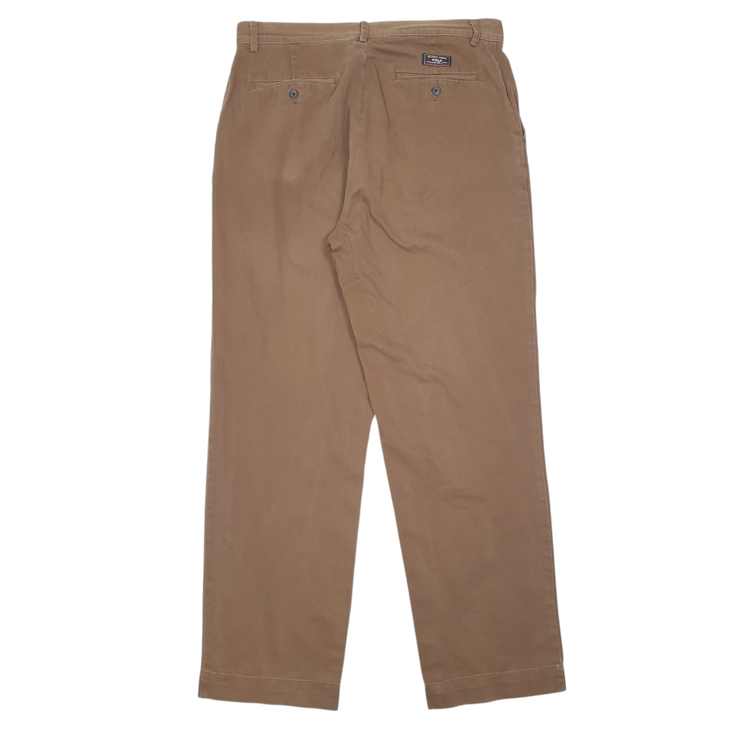 Mens Brown Polo Ralph Lauren Vintage Chino Trousers