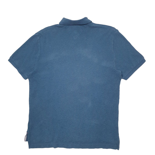 Mens Blue Tommy Hilfiger  Short Sleeve Polo Shirt