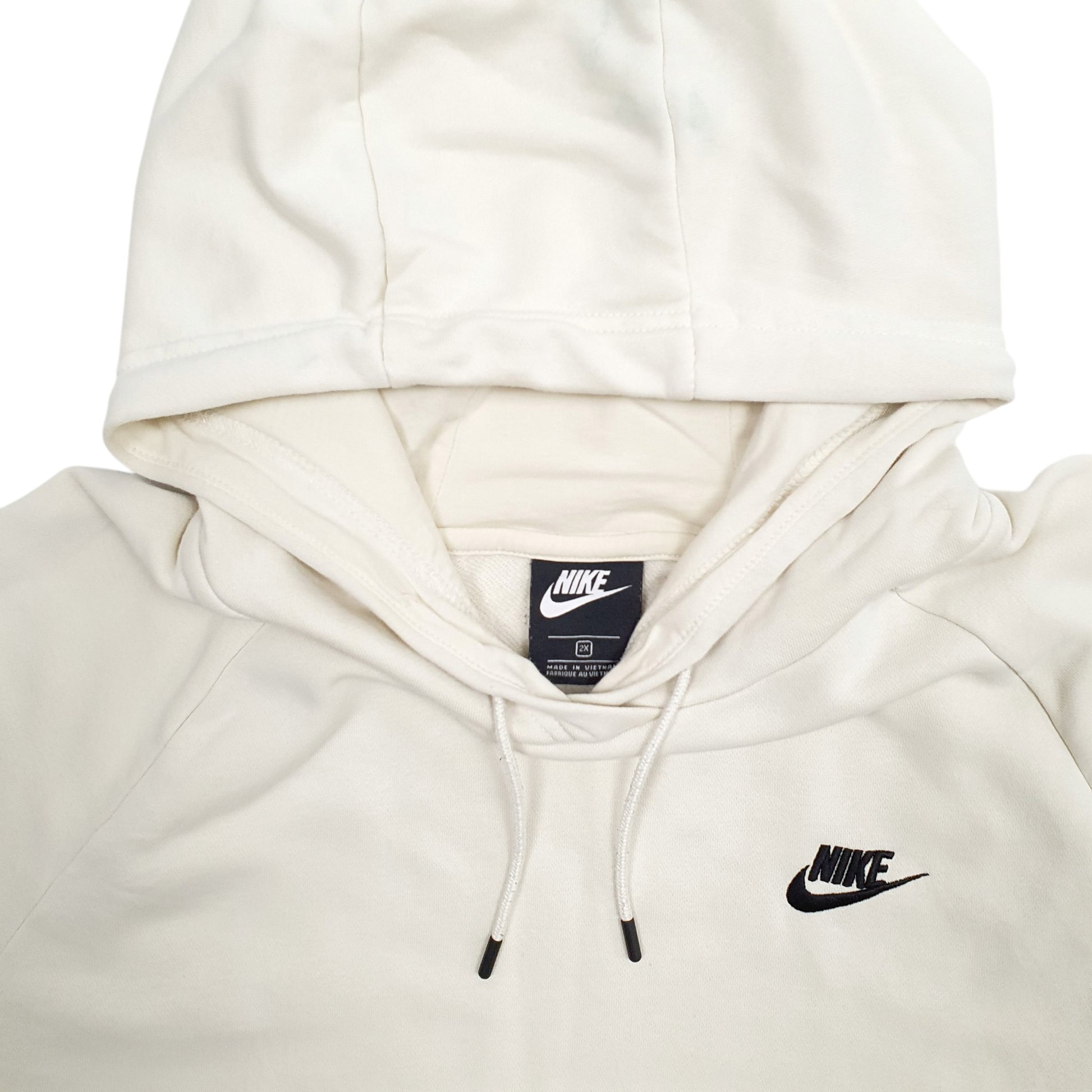 Mens Cream Nike  Hoodie Jumper