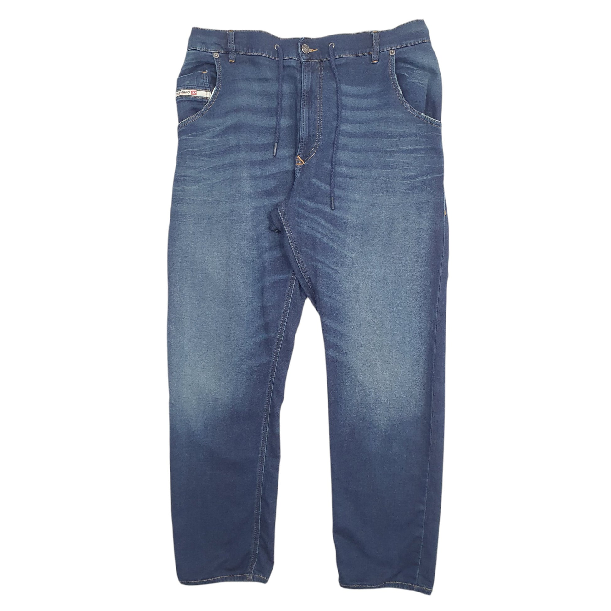 Mens Blue Diesel Stretch Fit Casual JeansW36 L29