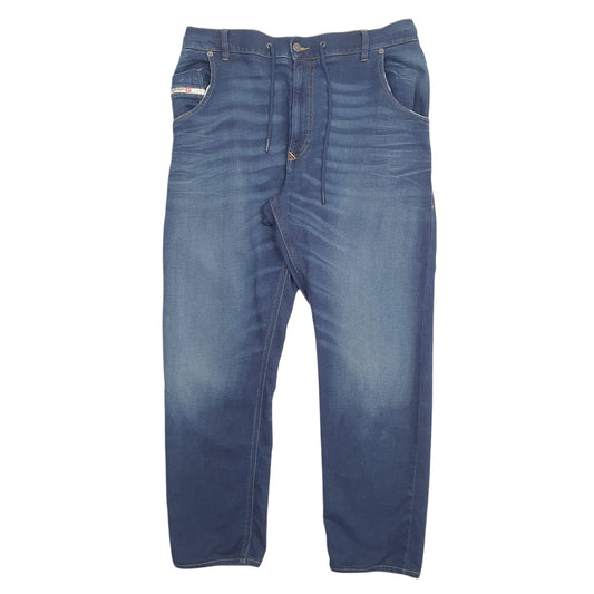 Mens Blue Diesel Stretch Fit Casual JeansW36 L29