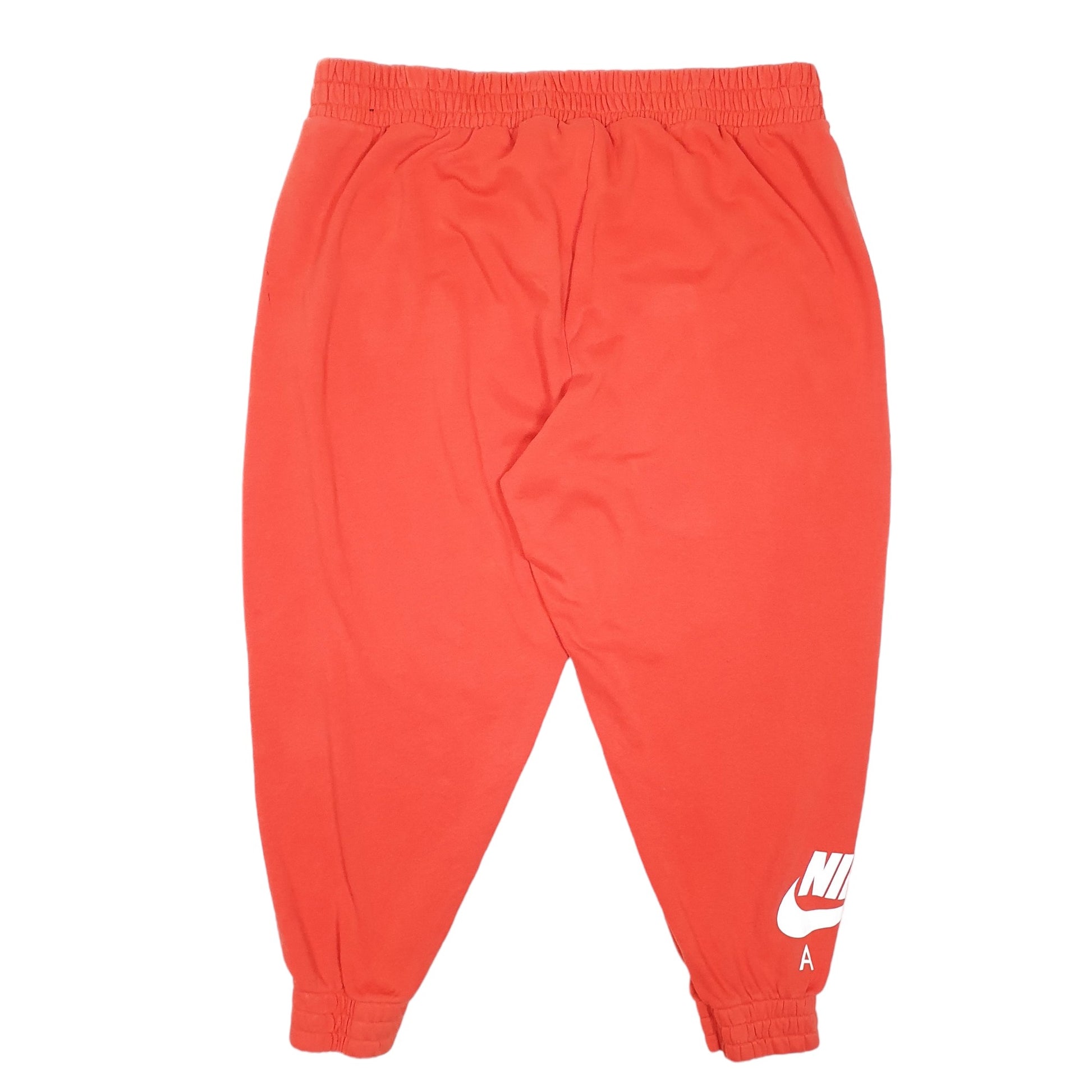 Womens Red Nike Air Sweats Jogger Trousers