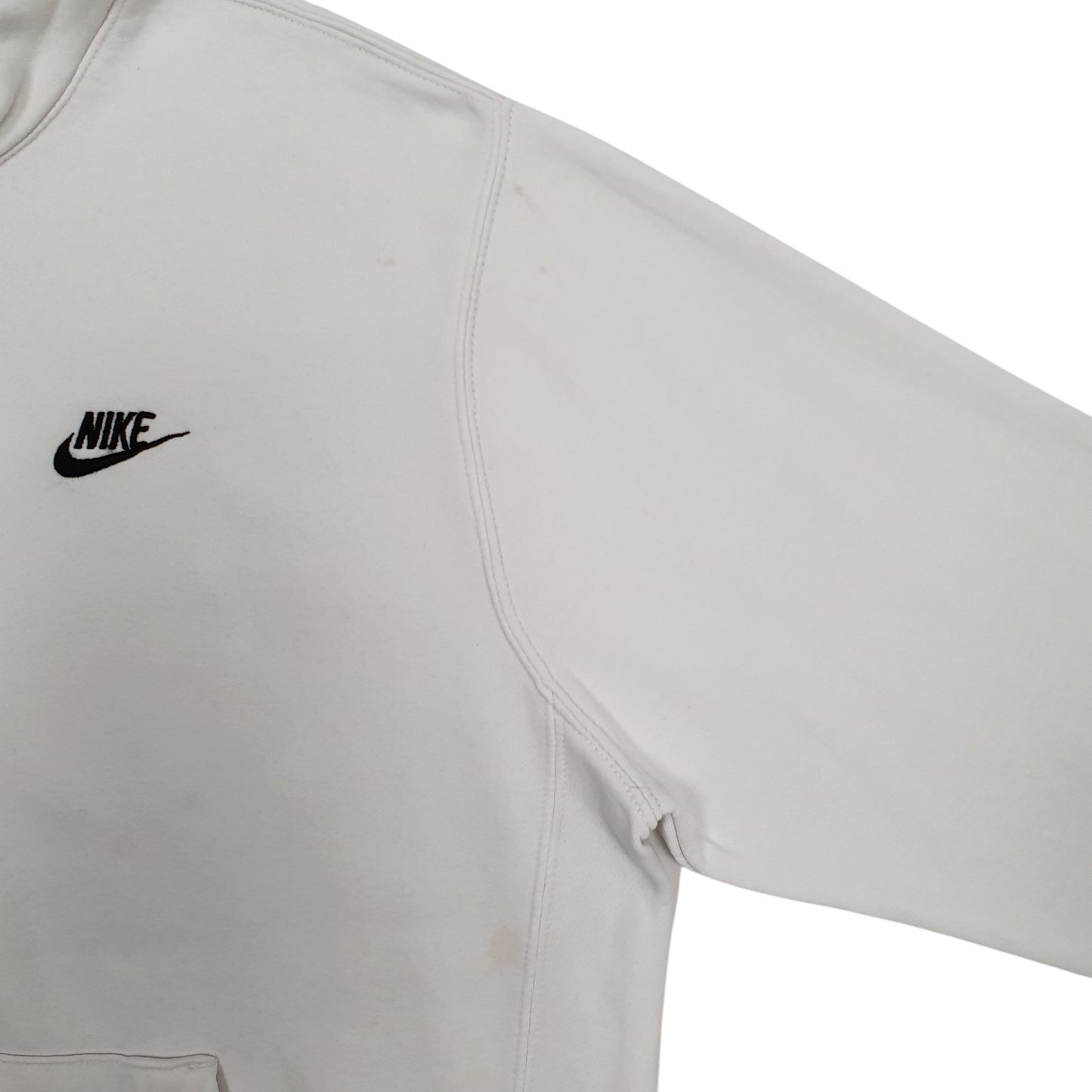 Mens White Nike  Hoodie Jumper