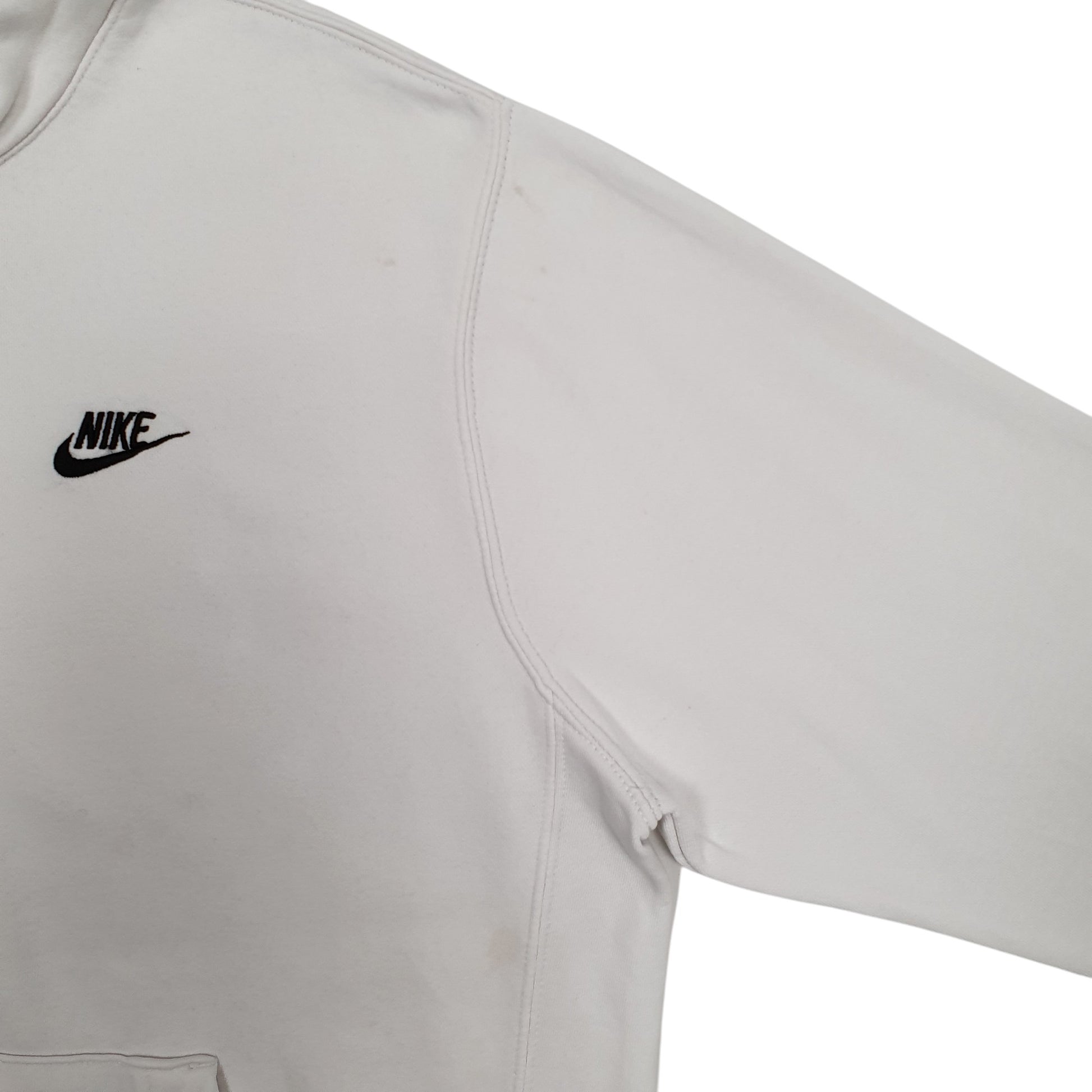 Mens White Nike  Hoodie Jumper
