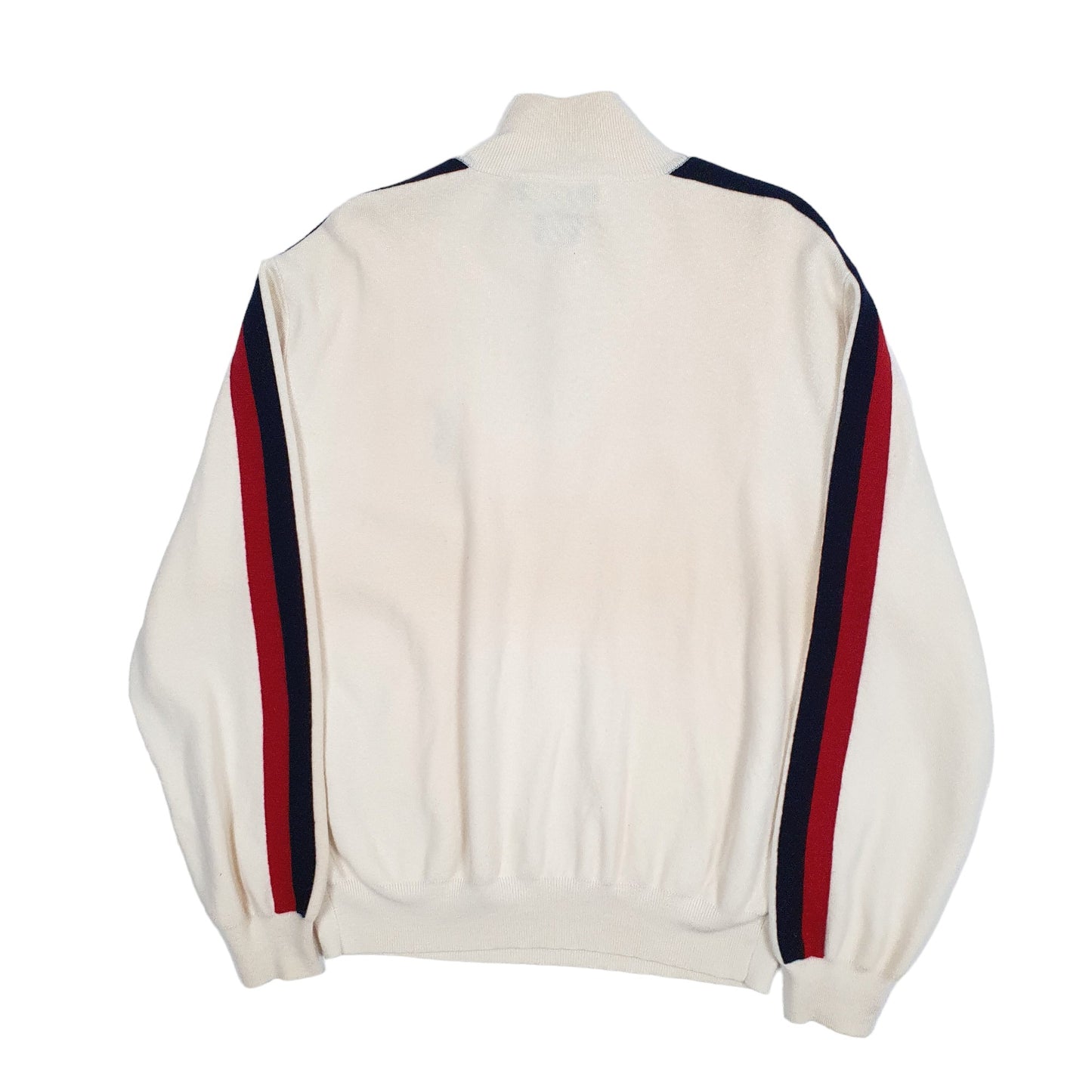 Mens Cream Polo Ralph Lauren Vancouver Winter Olympics 2010 Quarter Zip Jumper