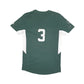 Mens Green Majestic MLB Baseball Jersey Oakland Athletics Short Sleeve T Shirt