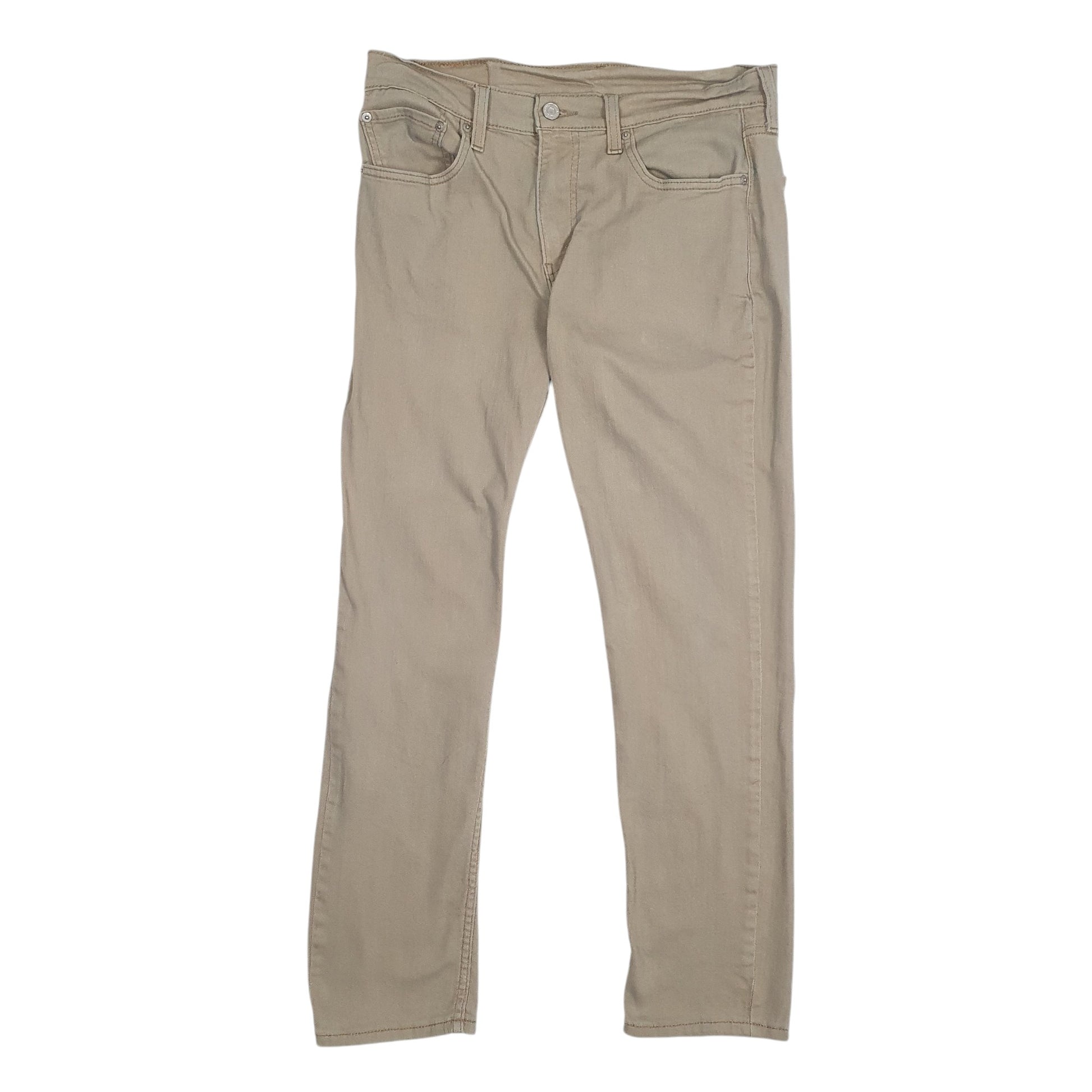 Mens Beige Levis  Chino Trousers