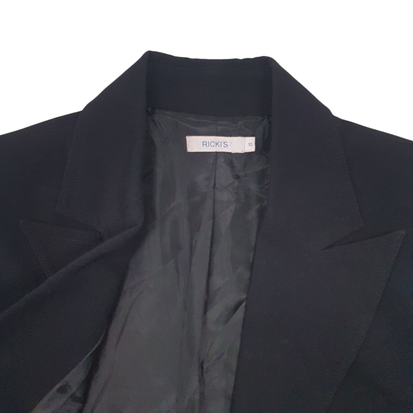 Womens Black Rickis   Coat