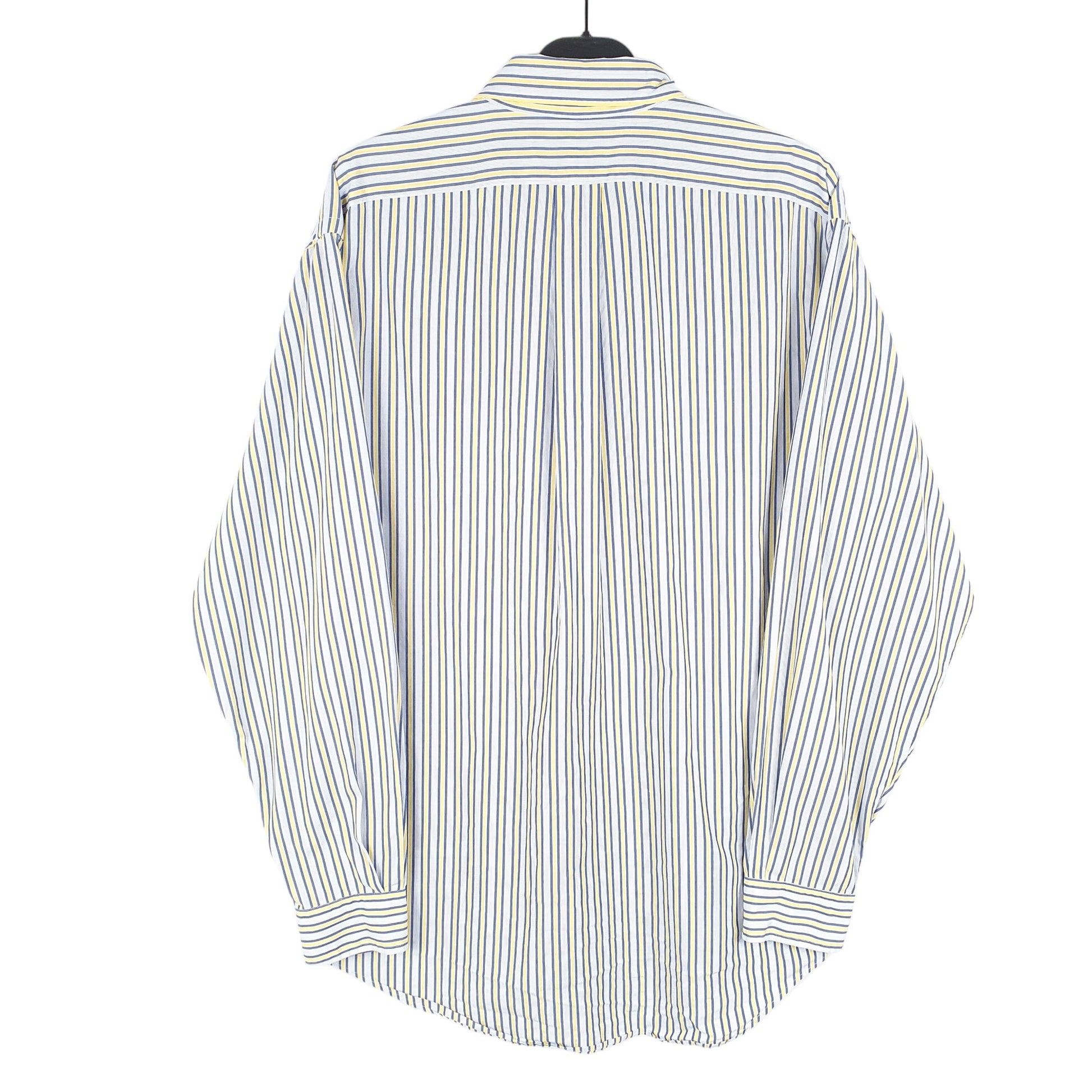 Mens Blue Polo Ralph Lauren Oxford Long Sleeve Shirt