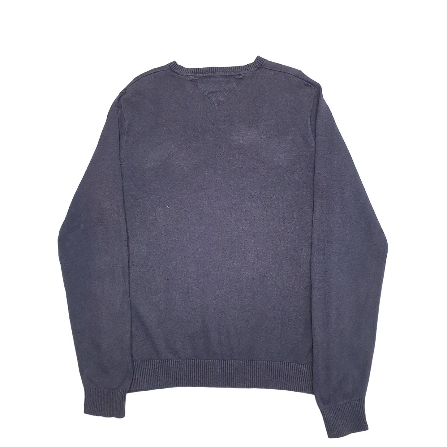 Mens Navy Tommy Hilfiger Knit Crewneck Jumper