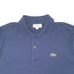 Mens Navy Lacoste Classic fit Short Sleeve Polo Shirt