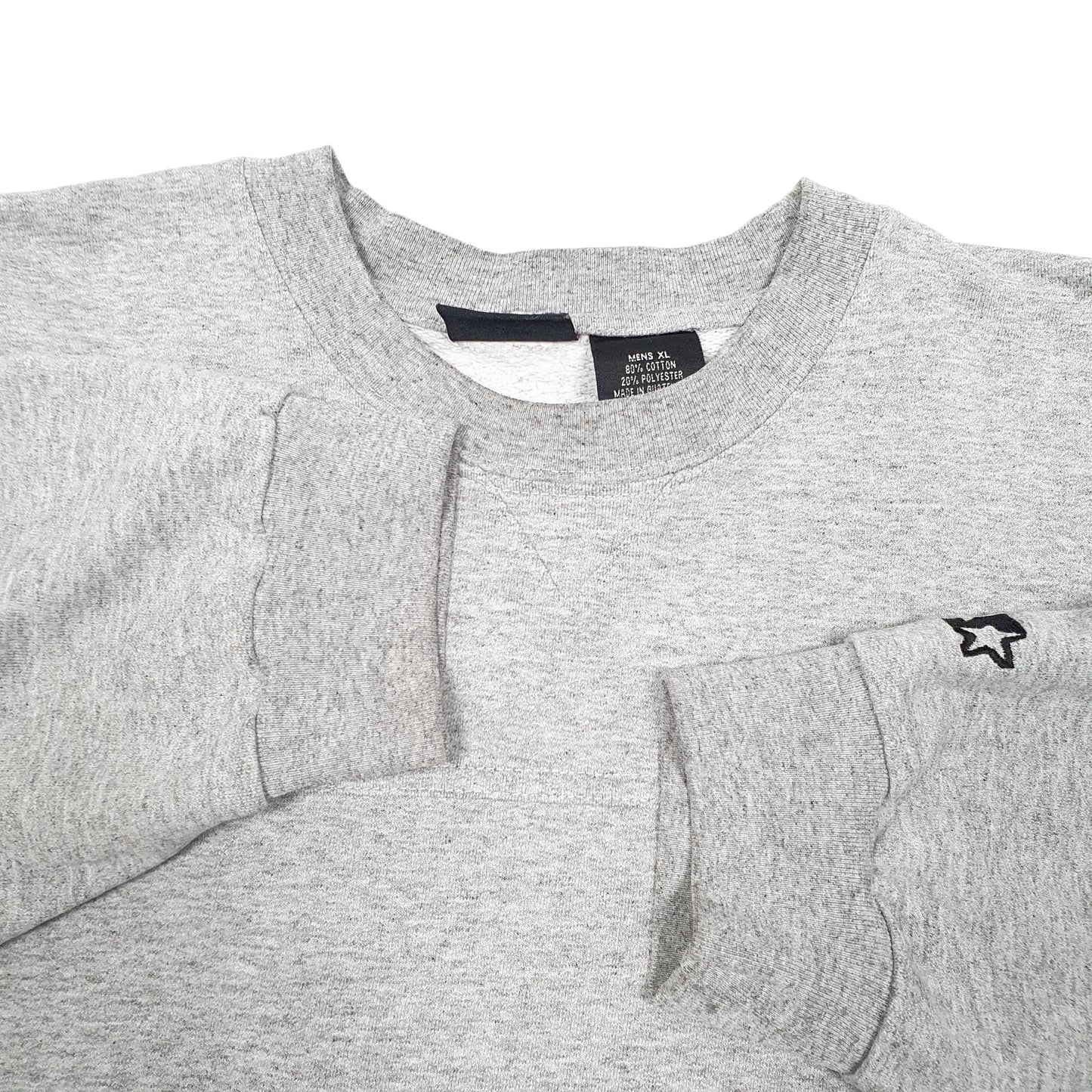 Mens Grey Starter  Crewneck Jumper