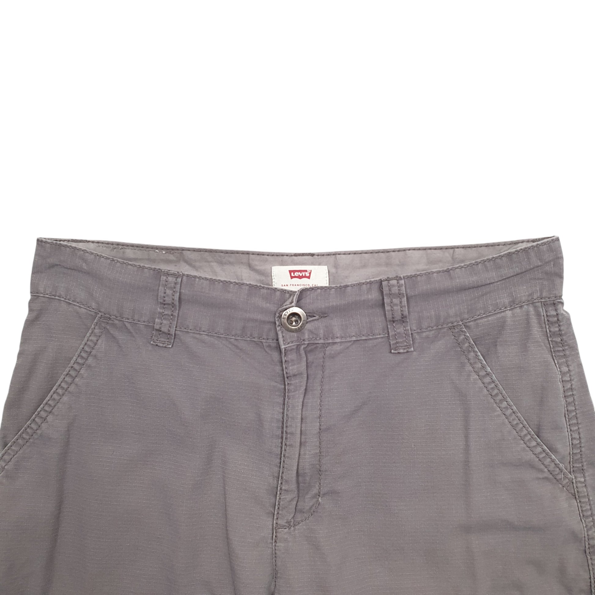 Mens Grey Levis  Cargo Shorts
