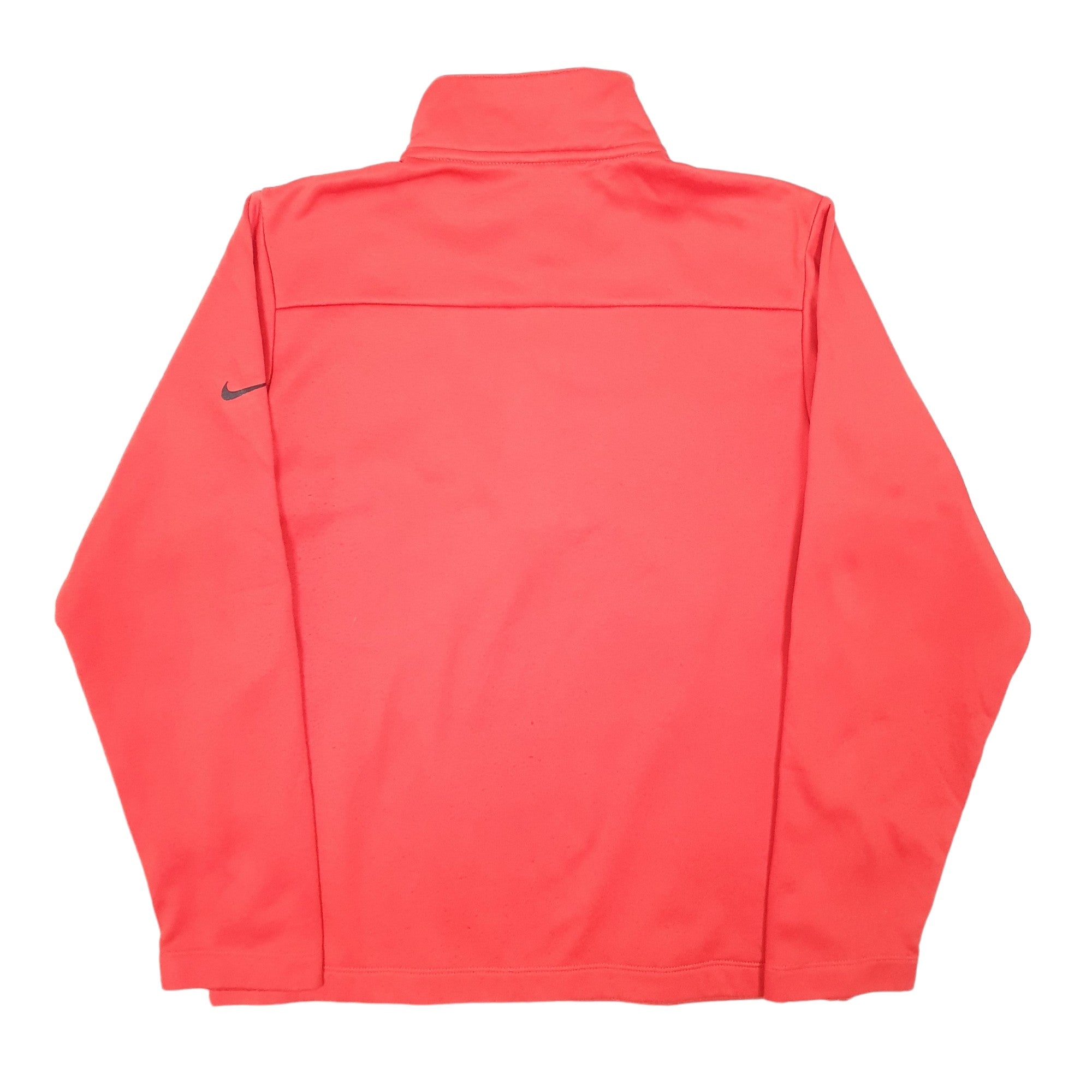 women's nike red quarter zip
