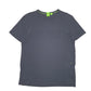 Mens Navy Hugo Boss Spell Out Modern Fit Spellout Short Sleeve T Shirt