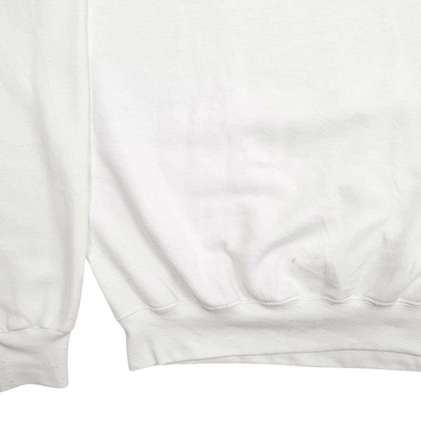 Mens White Champion Tenesse Spellout Crewneck Jumper