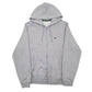 Mens Grey Lacoste Classic fit Full Zip Jumper