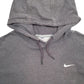 Womens Grey Nike  Hoodie Jumper