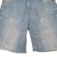 Mens Blue Levis Denim Jeans Jorts 541 Cut Offs Denim Shorts