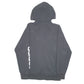 Mens Black Adidas Hoodie Sleeve Spellout Full Zip Jumper