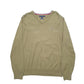 Mens Green Tommy Hilfiger Knit Crewneck Jumper