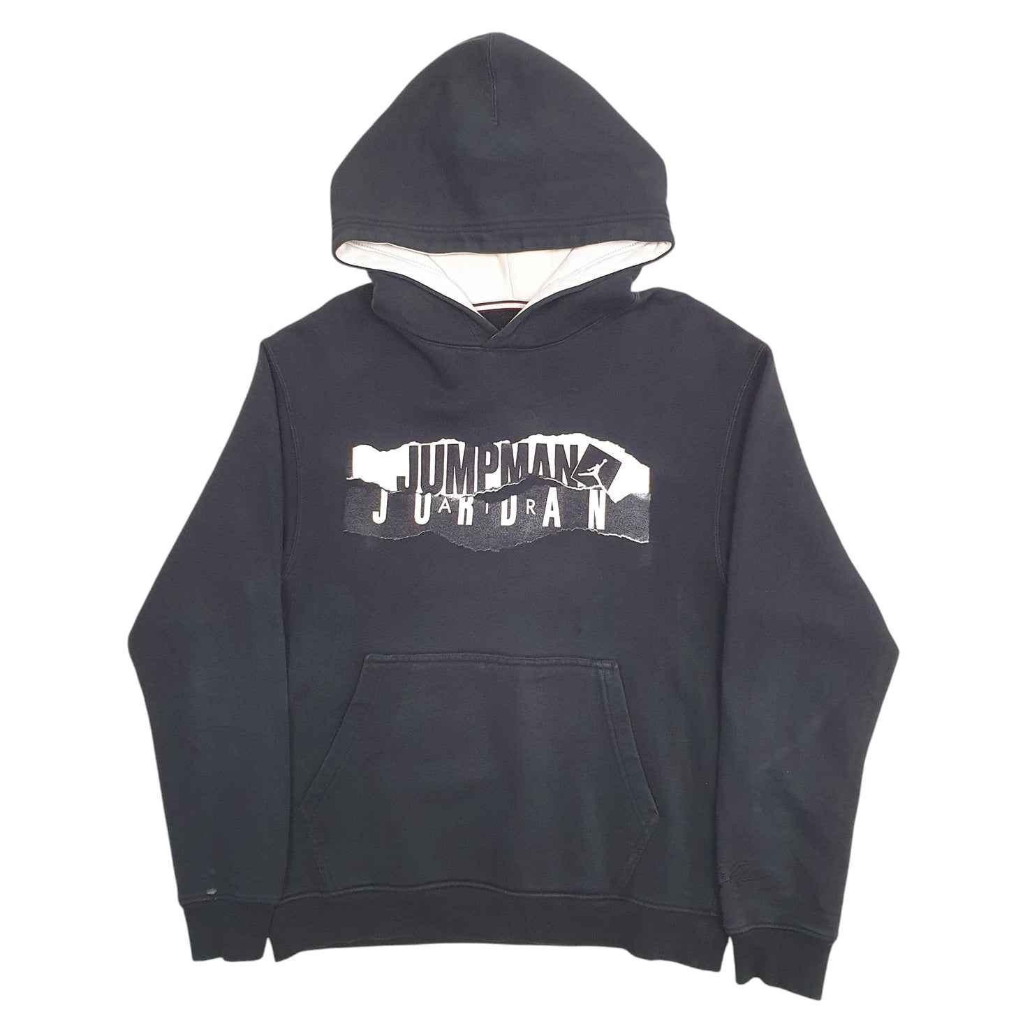 Mens Black Nike Air Jordan Jumpman Basketball Chicago Bulls Hoodie Jumper